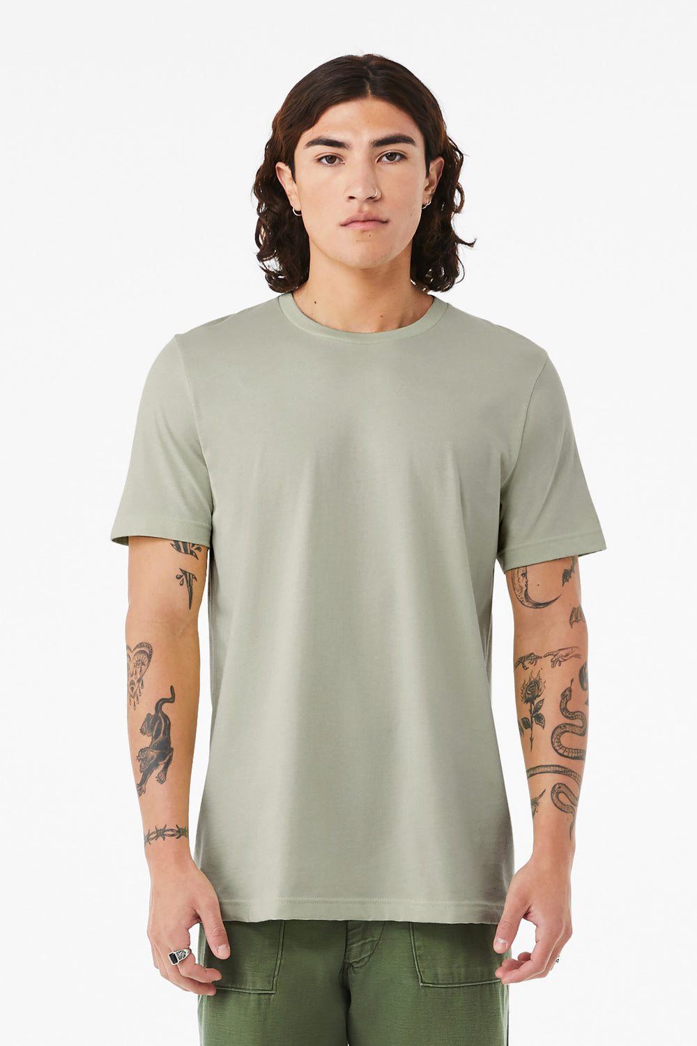 BELLA+CANVAS® Unisex Jersey Short Sleeve Tee - Thyme - 2XL