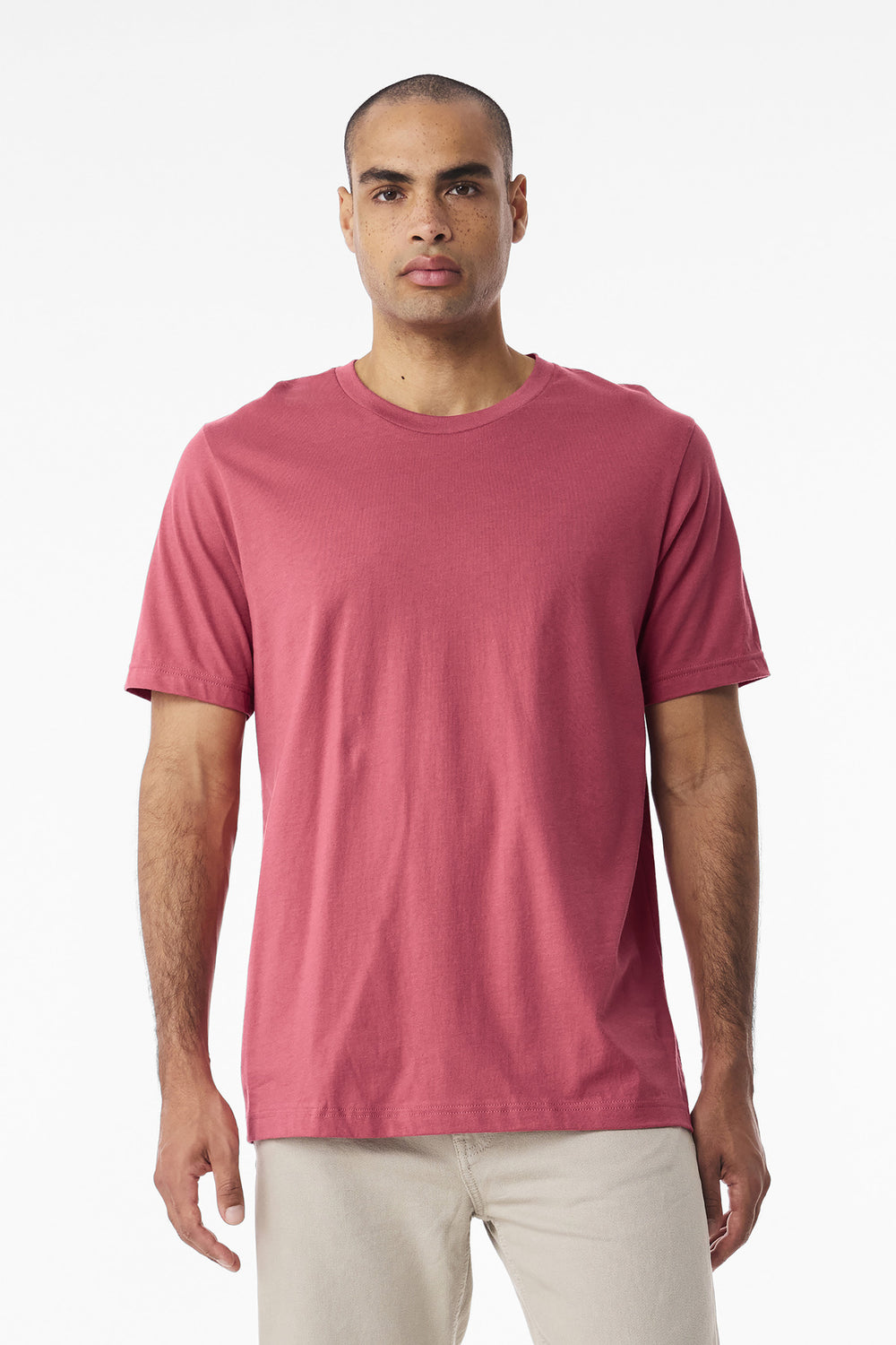 BELLA+CANVAS® Unisex Jersey Short Sleeve Tee - Vintage Red - 2XL