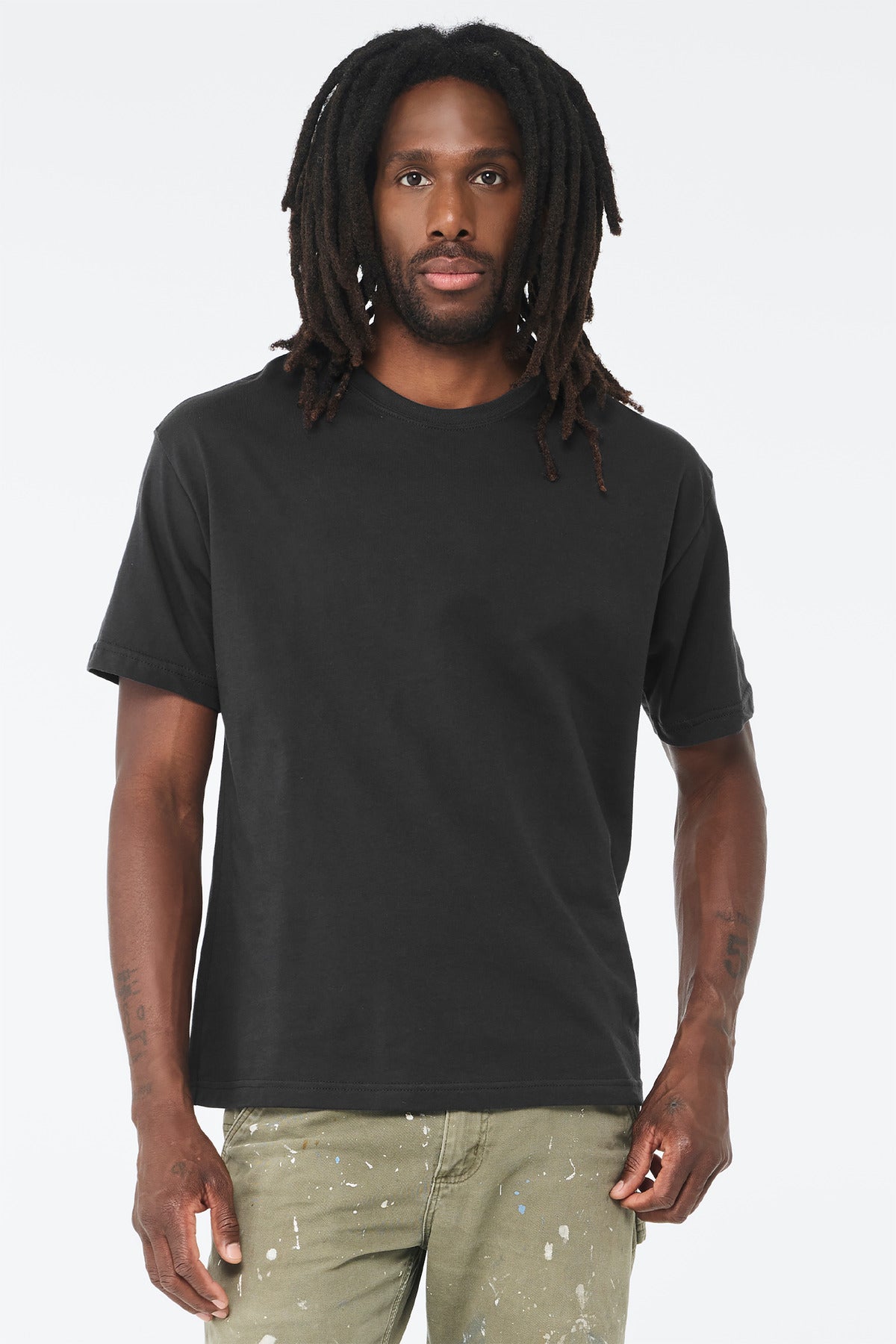 BELLA+CANVAS® Unisex 6-Ounce Heavyweight Tee - Dark Grey - XS