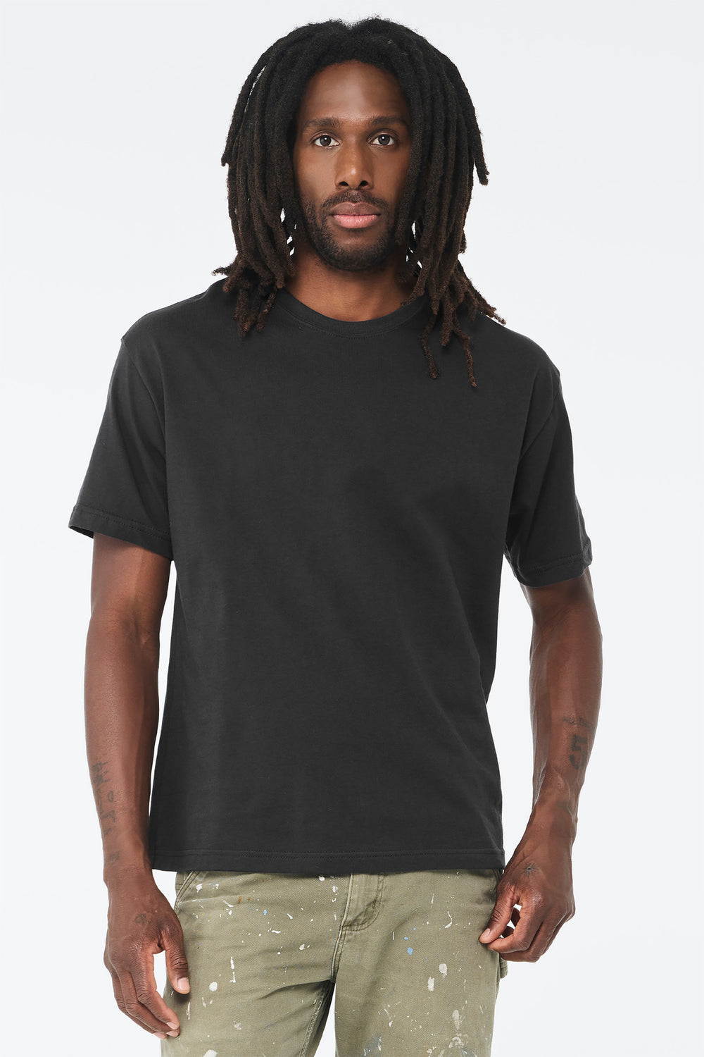 BELLA+CANVAS® Unisex 6-Ounce Heavyweight Tee - Dark Grey - XS