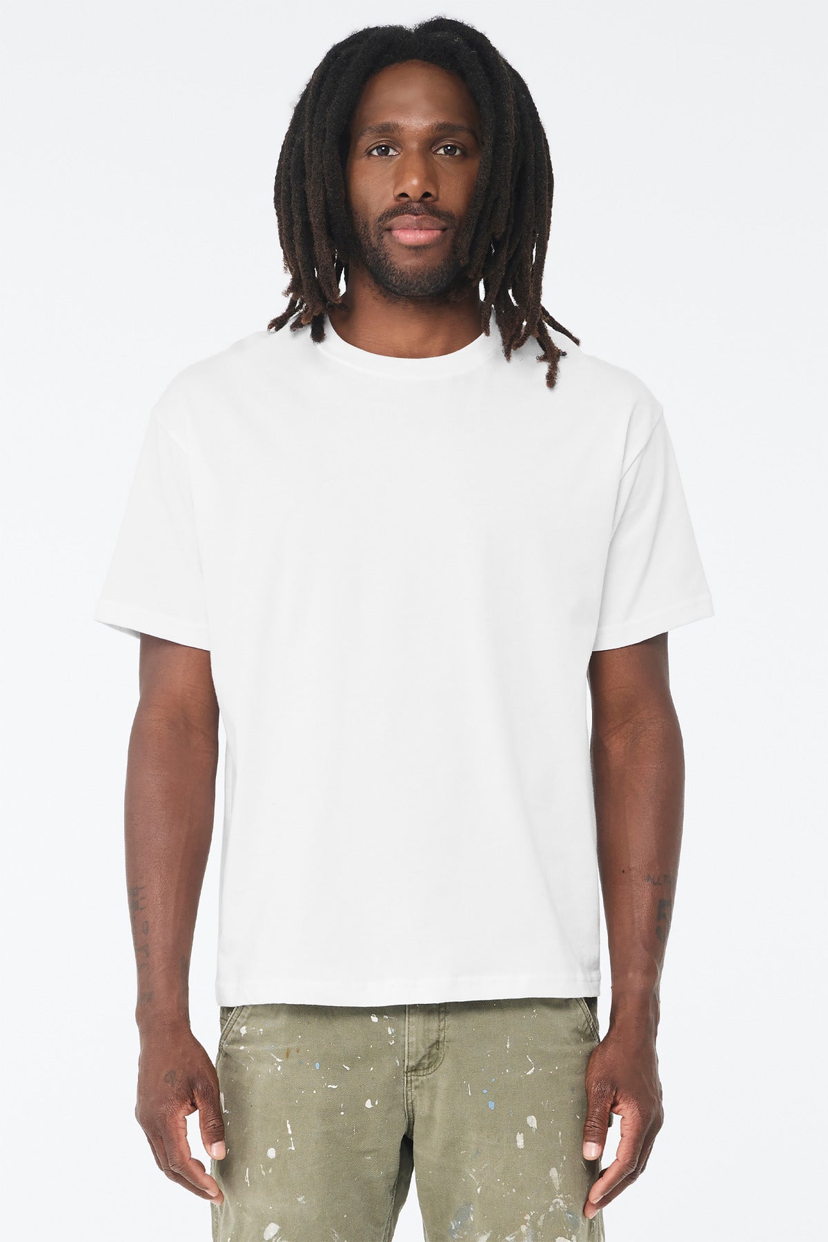 BELLA+CANVAS® Unisex 6-Ounce Heavyweight Tee - White - XS