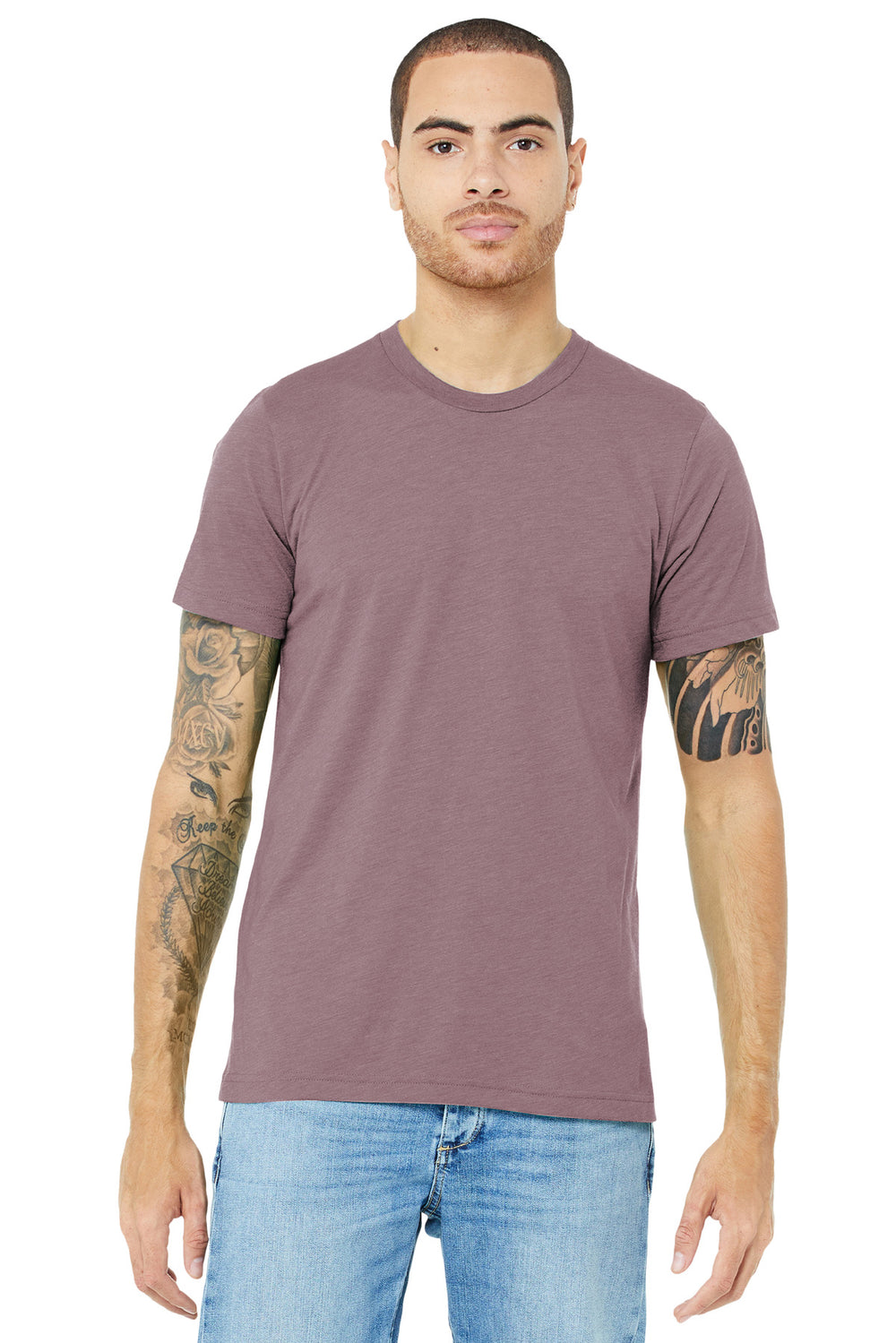 BELLA+CANVAS® Unisex Triblend Short Sleeve Tee - Orchid Triblend - XS