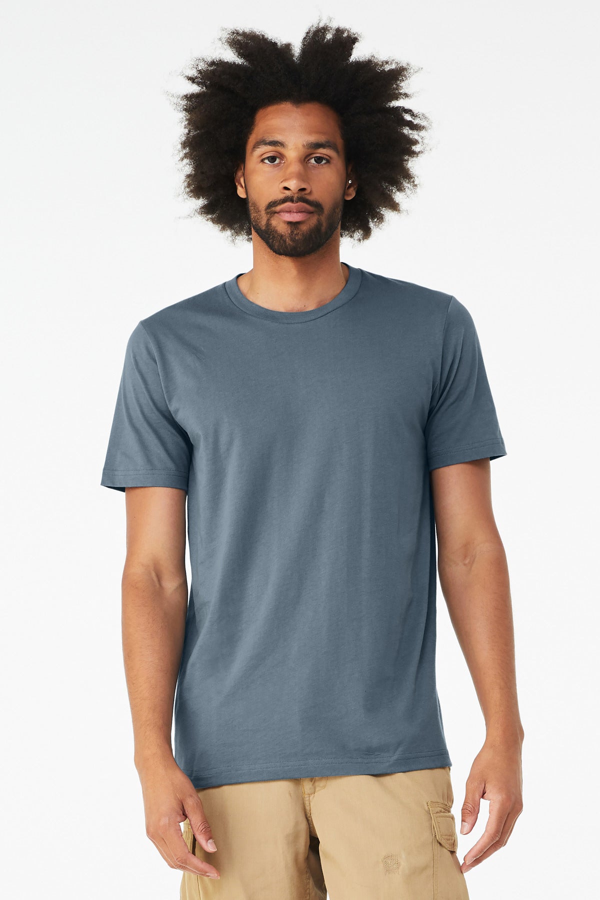 BELLA+CANVAS® Unisex Triblend Short Sleeve Tee - Solid Slate Triblend - 2XL
