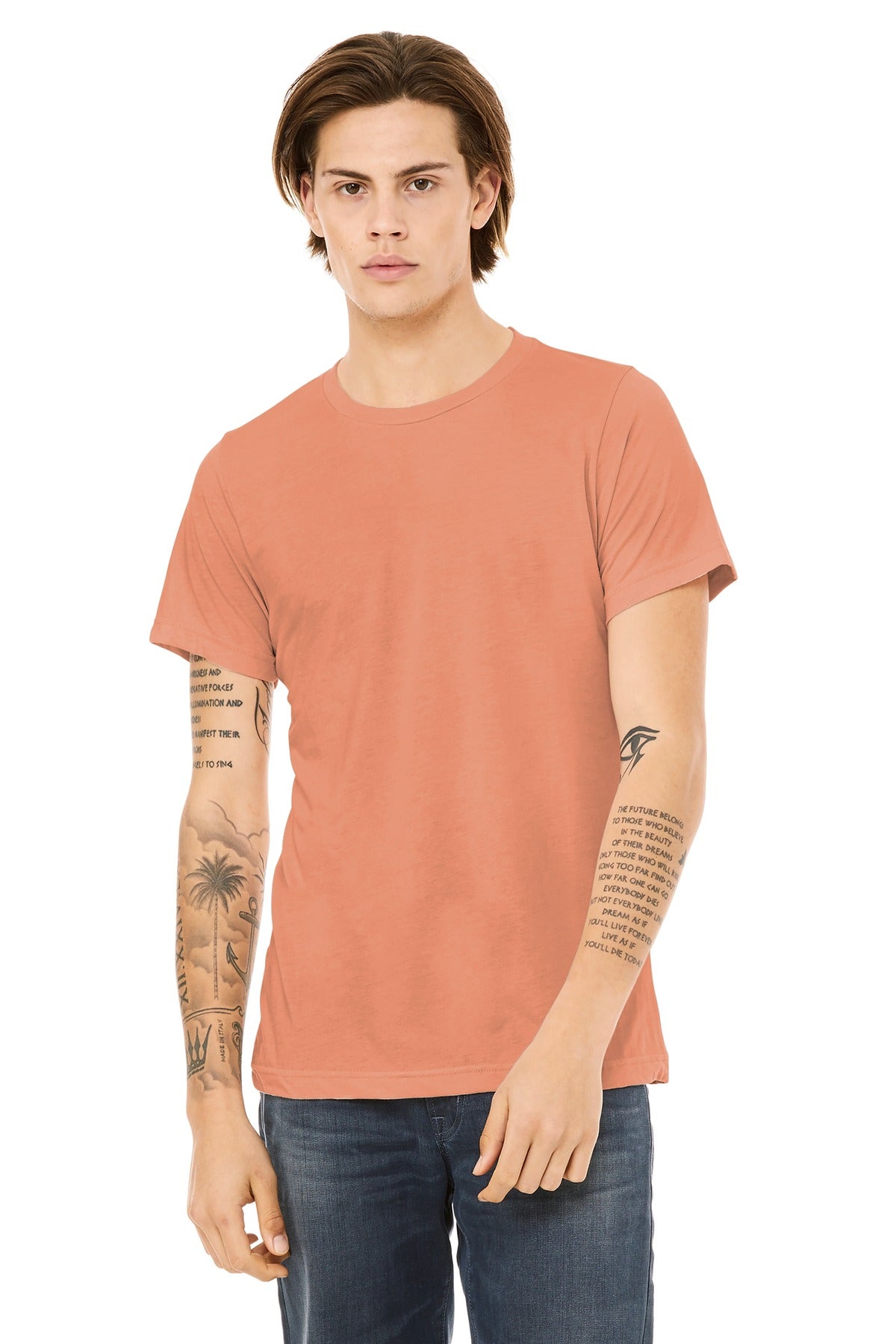 BELLA+CANVAS® Unisex Triblend Short Sleeve Tee - Sunset Triblend - XS