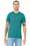 BELLA+CANVAS® Unisex Triblend Short Sleeve Tee - Teal Triblend - XS