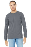 BELLA+CANVAS® Unisex Jersey Long Sleeve Tee - Storm - 2XL