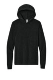 BELLA+CANVAS® Unisex Jersey Long Sleeve Hoodie - Charcoal-Black Triblend - 2XL
