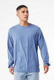 BELLA+CANVAS® Unisex Triblend Long Sleeve Tee - Blue Triblend - 2XL