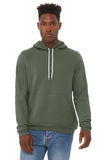 BELLA+CANVAS® Unisex Sponge Fleece Pullover Hoodie - Military Green - 2XL