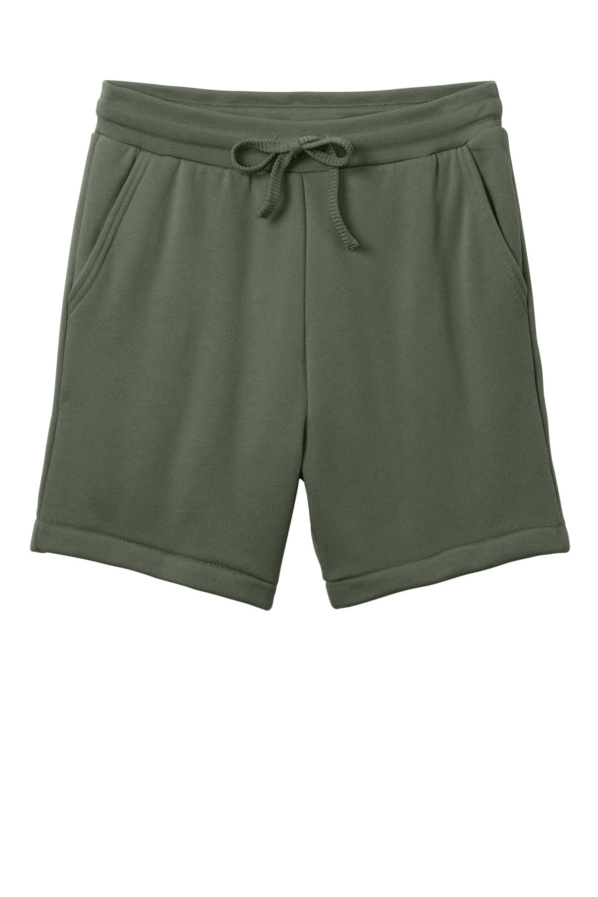 BELLA+CANVAS® Unisex Sponge Fleece Sweatshort - Military Green - XS
