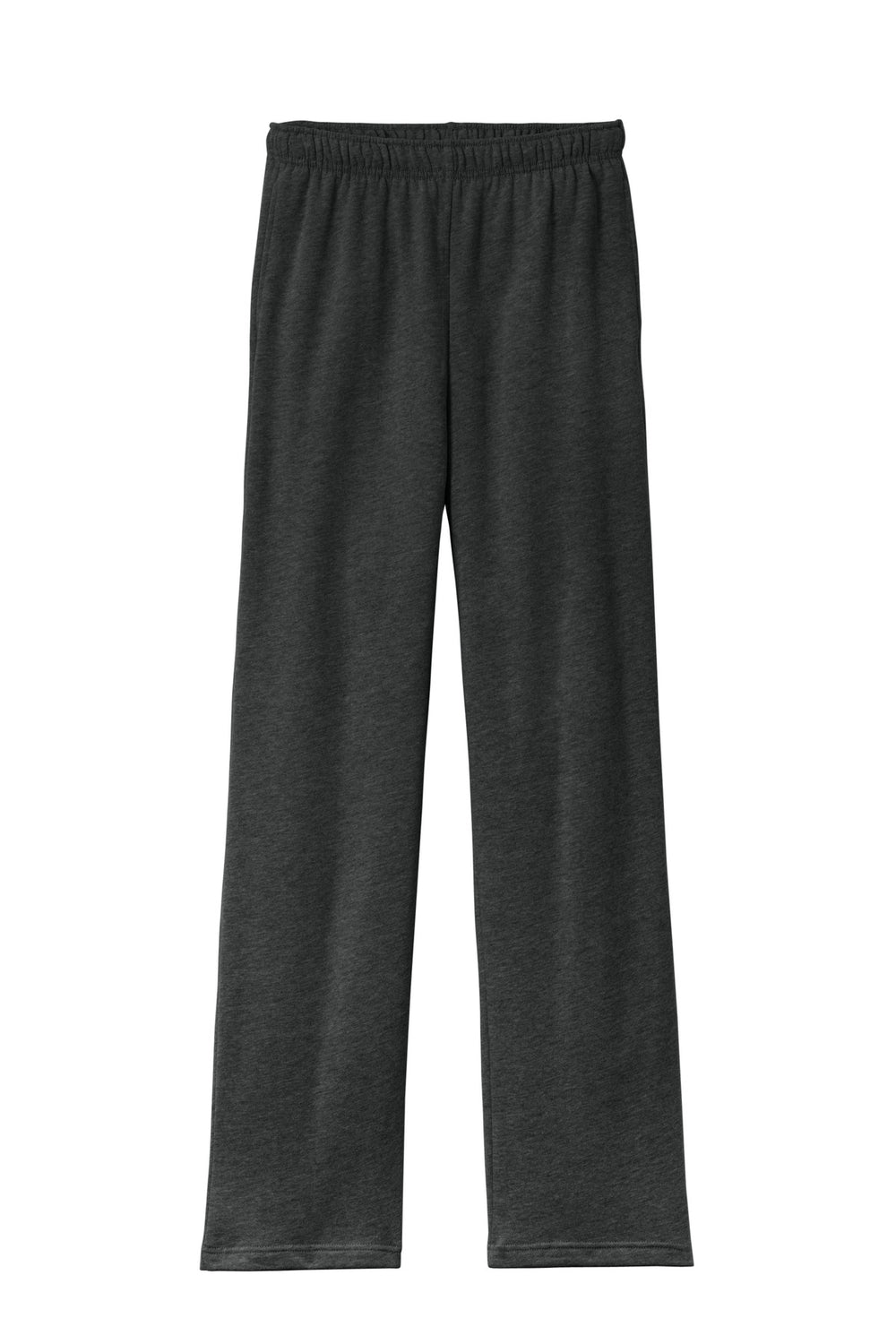 BELLA+CANVAS® Unisex Sponge Fleece Straight Leg Sweatpant - Dark Grey Heather - XS