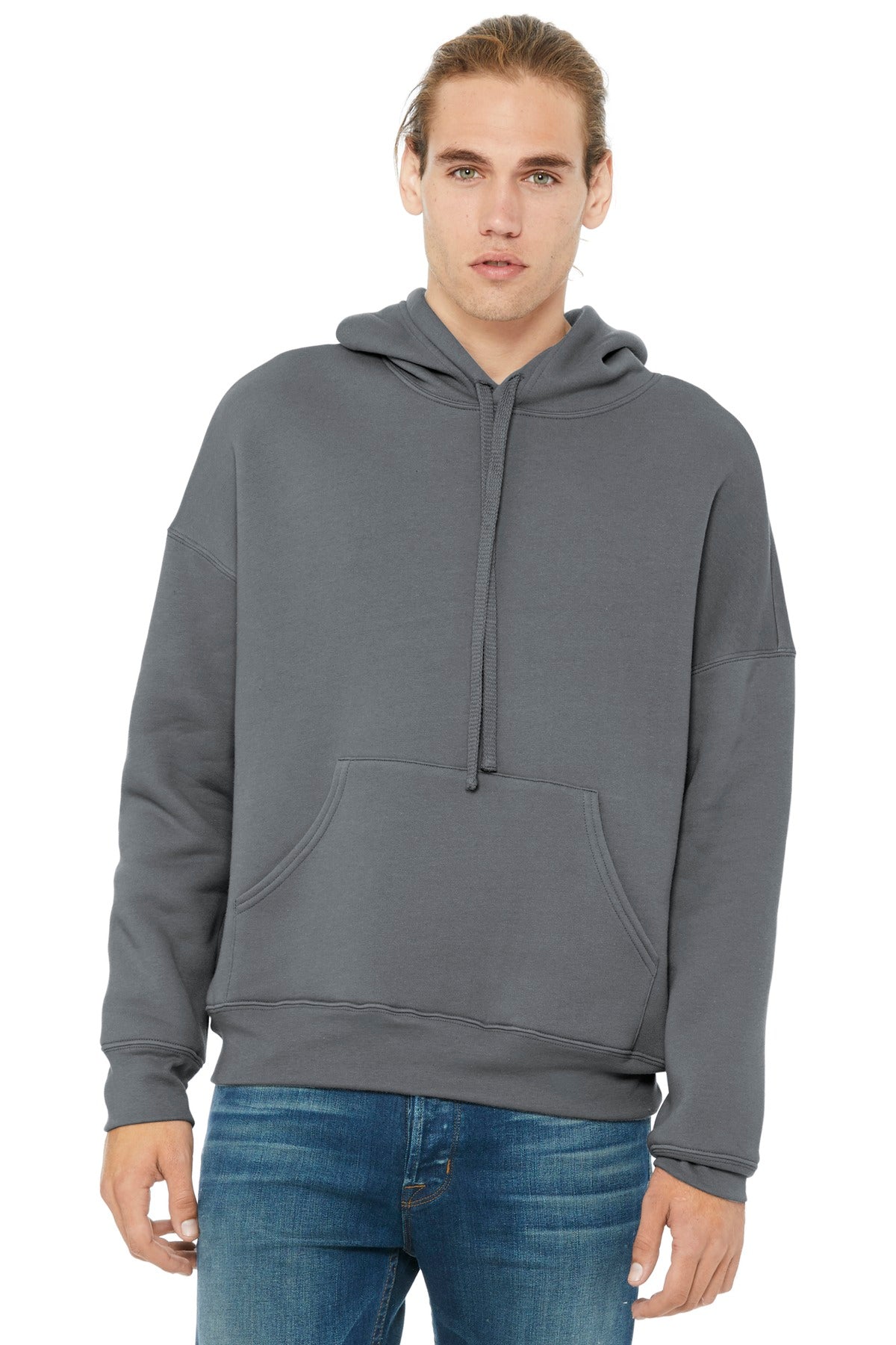 BELLA+CANVAS® Unisex Sponge Fleece Pullover DTM Hoodie - Storm - XS