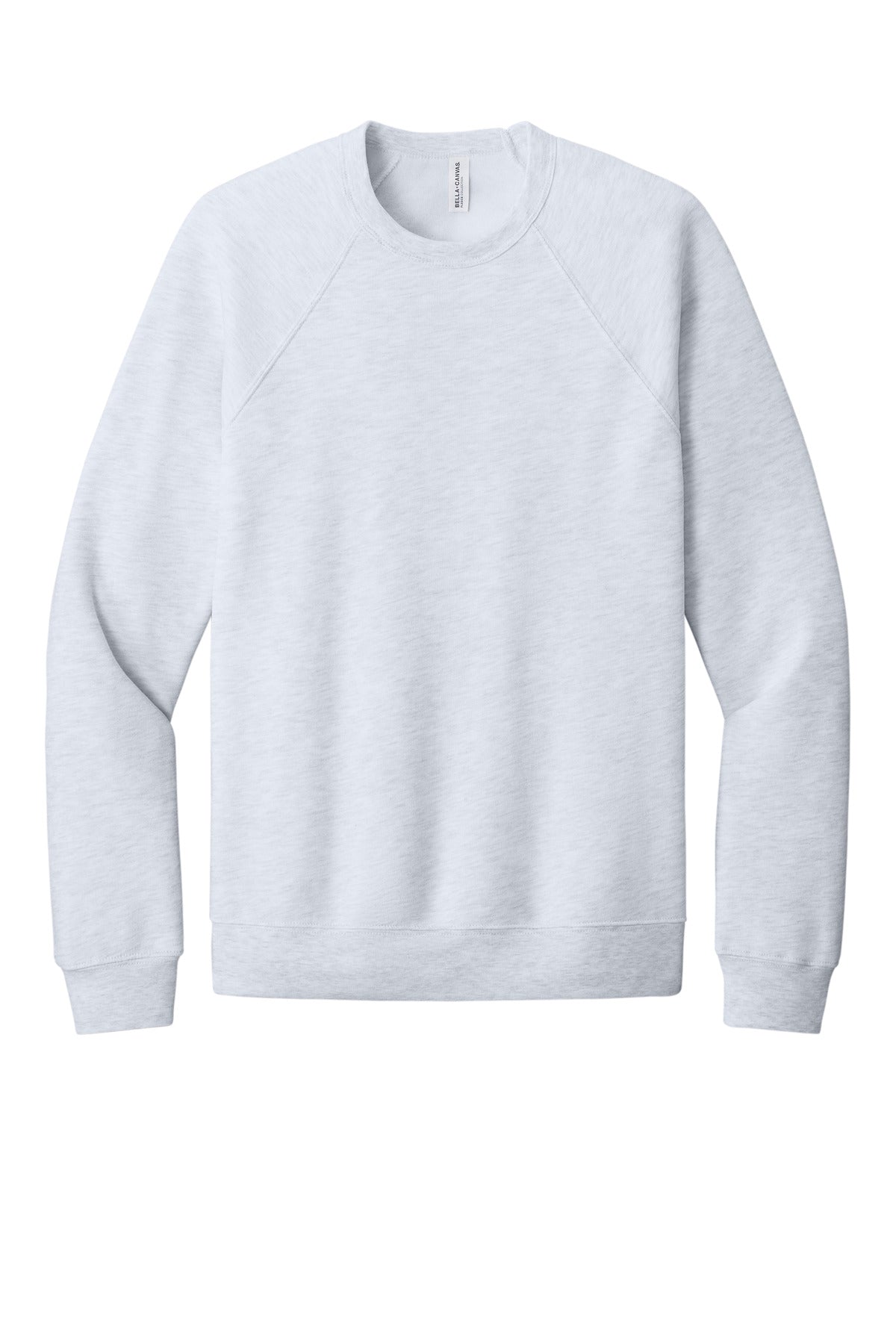 BELLA+CANVAS® Unisex Sponge Fleece Raglan Sweatshirt - Ash - 2XL