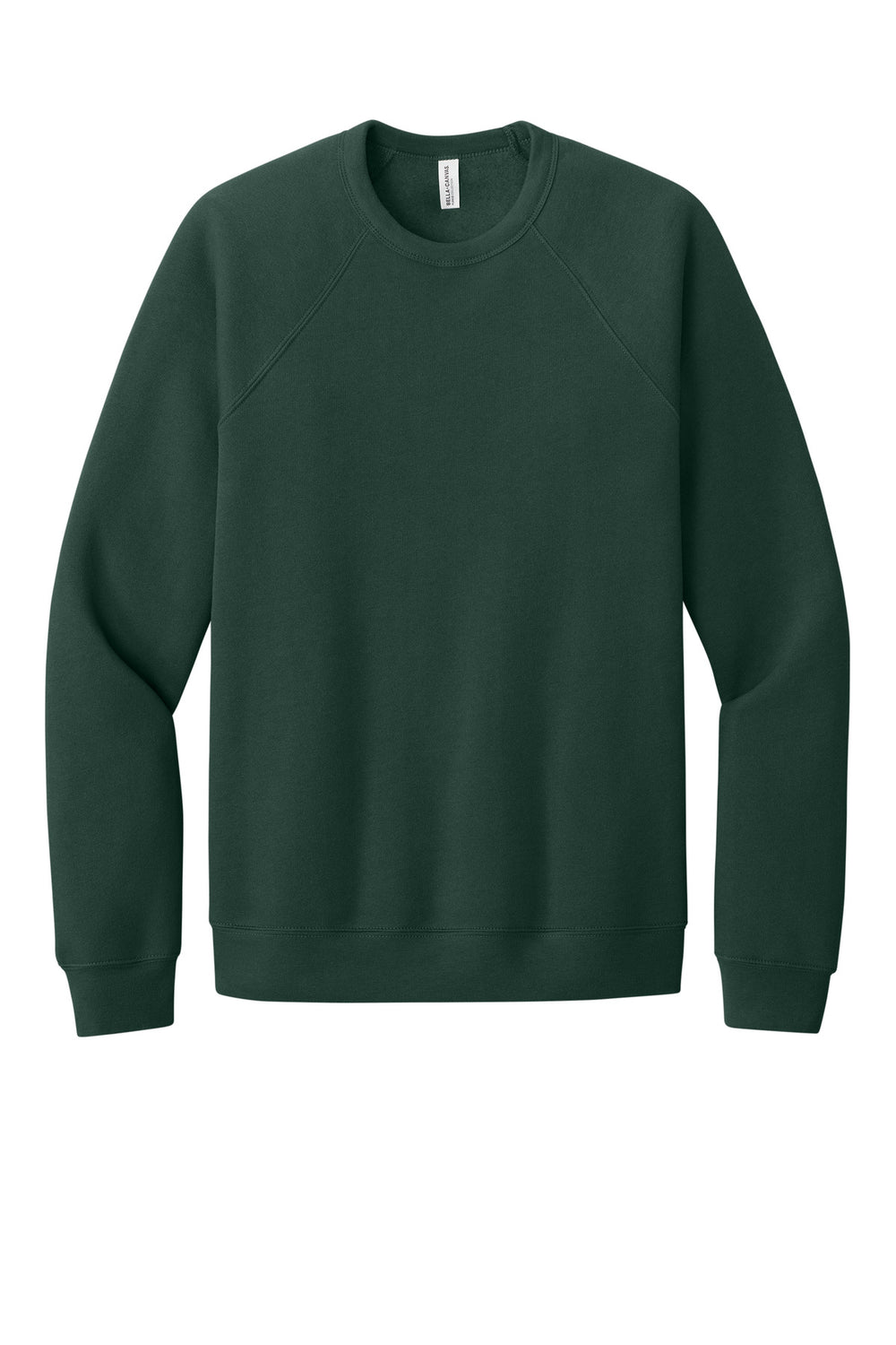 BELLA+CANVAS® Unisex Sponge Fleece Raglan Sweatshirt - Forest - 2XL