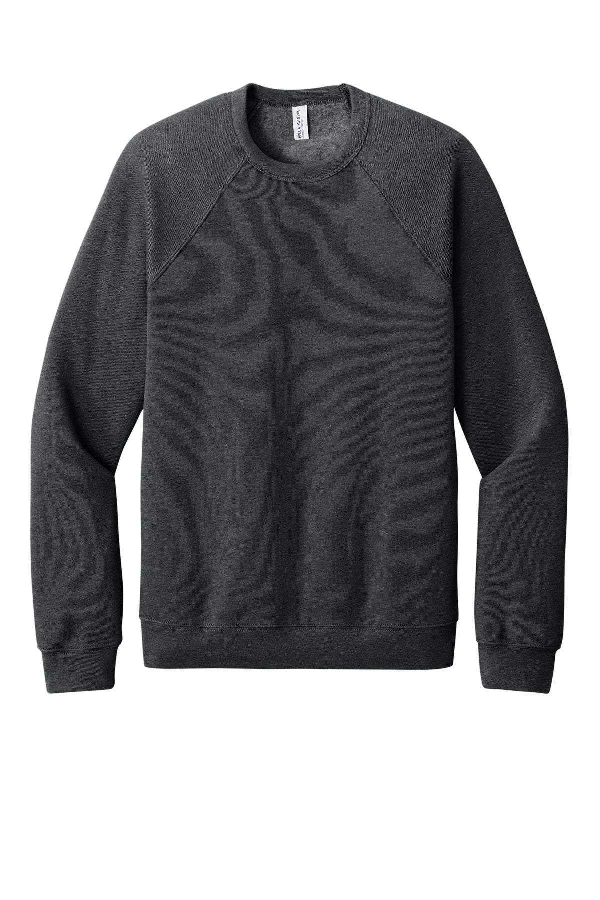 BELLA+CANVAS® Unisex Sponge Fleece Raglan Sweatshirt - Grey Acid Fleece - 2XL
