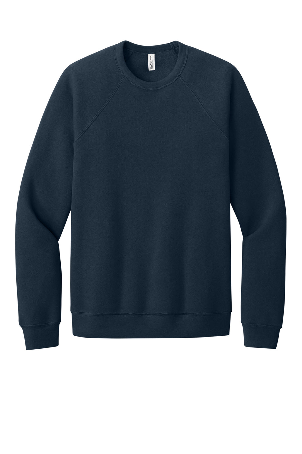 BELLA+CANVAS® Unisex Sponge Fleece Raglan Sweatshirt - Navy - 2XL