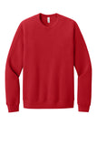 BELLA+CANVAS® Unisex Sponge Fleece Raglan Sweatshirt - Red - 2XL