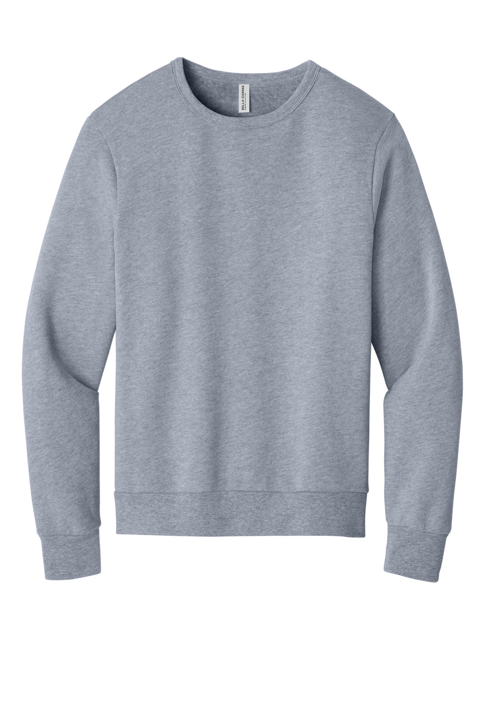BELLA+CANVAS® Unisex Sponge Fleece Classic Crewneck Sweatshirt - Athletic Heather - XS