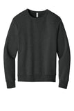 BELLA+CANVAS® Unisex Sponge Fleece Classic Crewneck Sweatshirt - Dark Grey Heather - XS