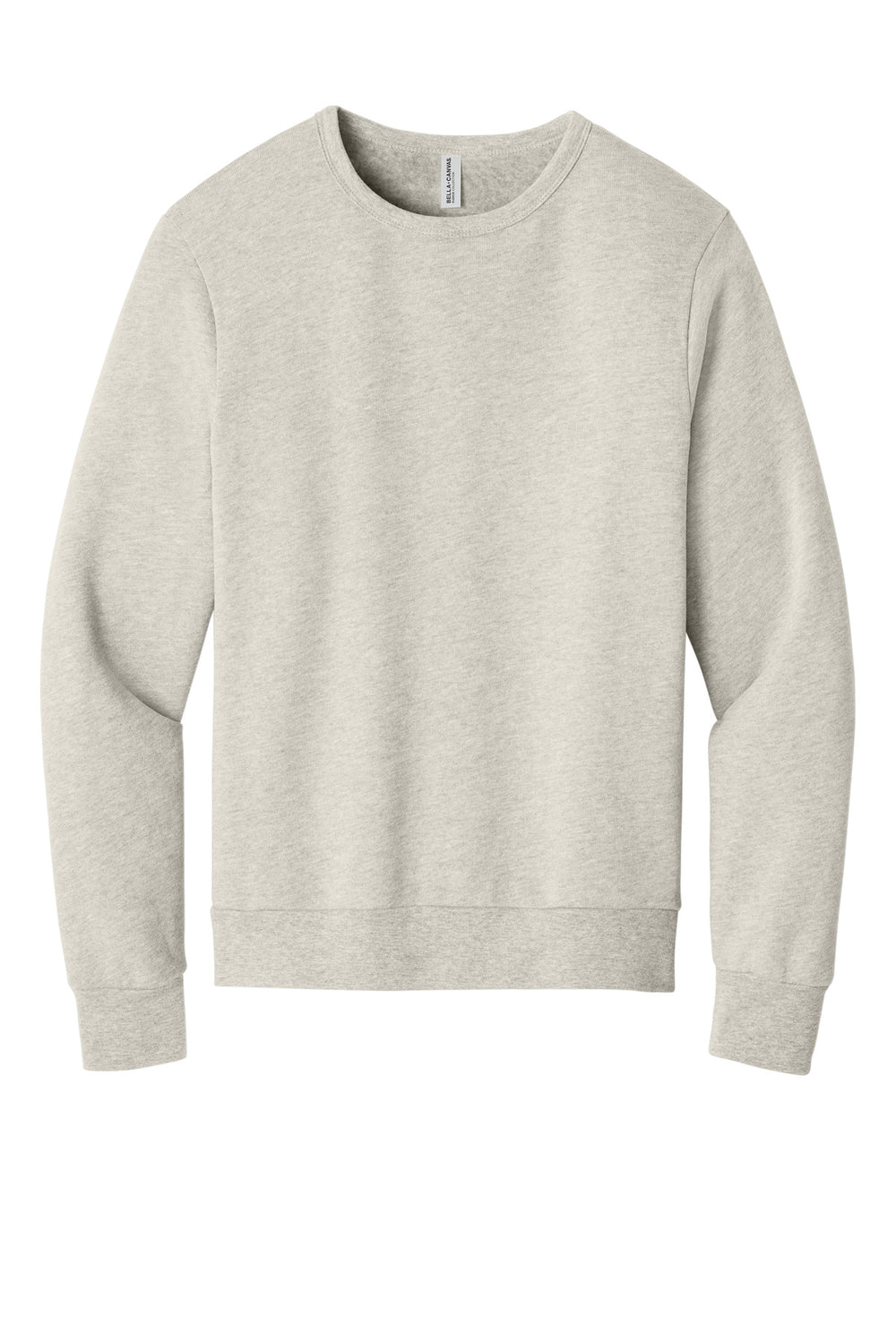 BELLA+CANVAS® Unisex Sponge Fleece Classic Crewneck Sweatshirt - Heather Dust - XS