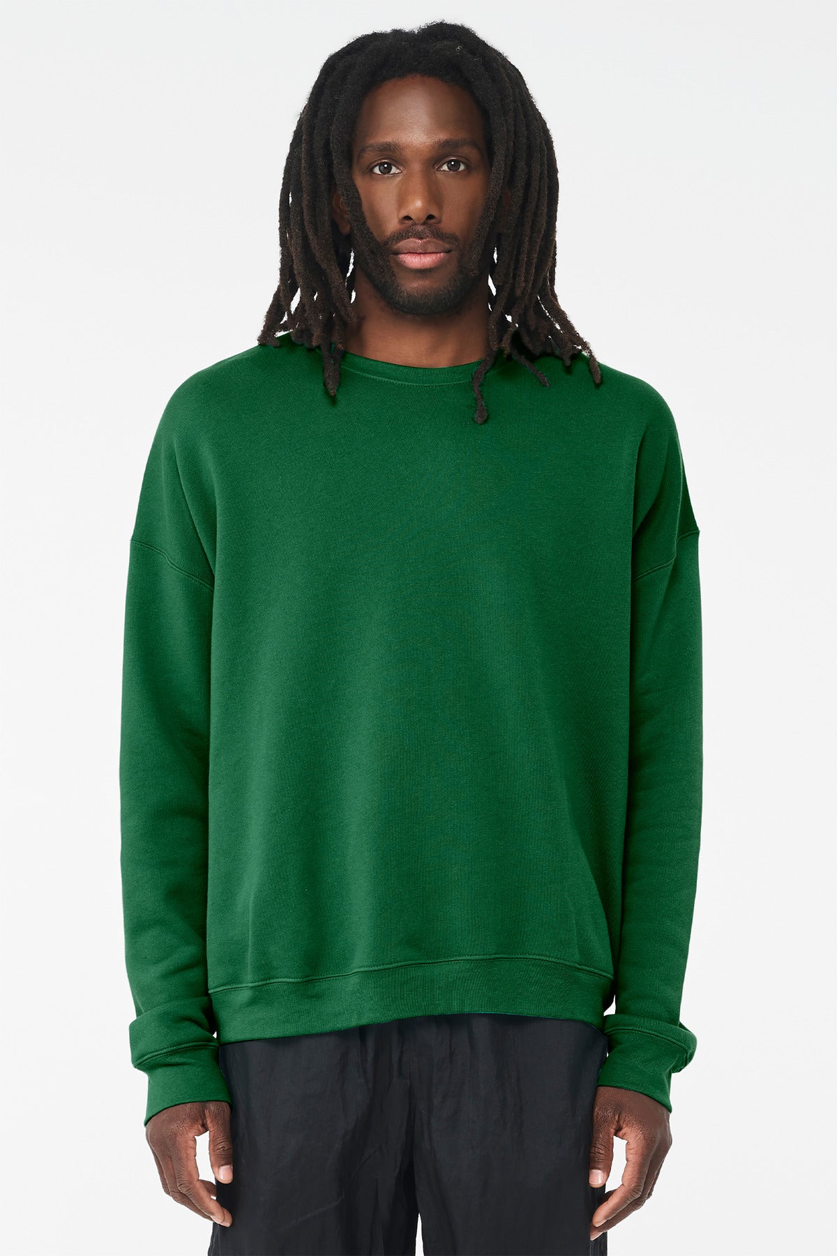 BELLA+CANVAS® Unisex Sponge Fleece Drop Shoulder Sweatshirt - Kelly - 2XL