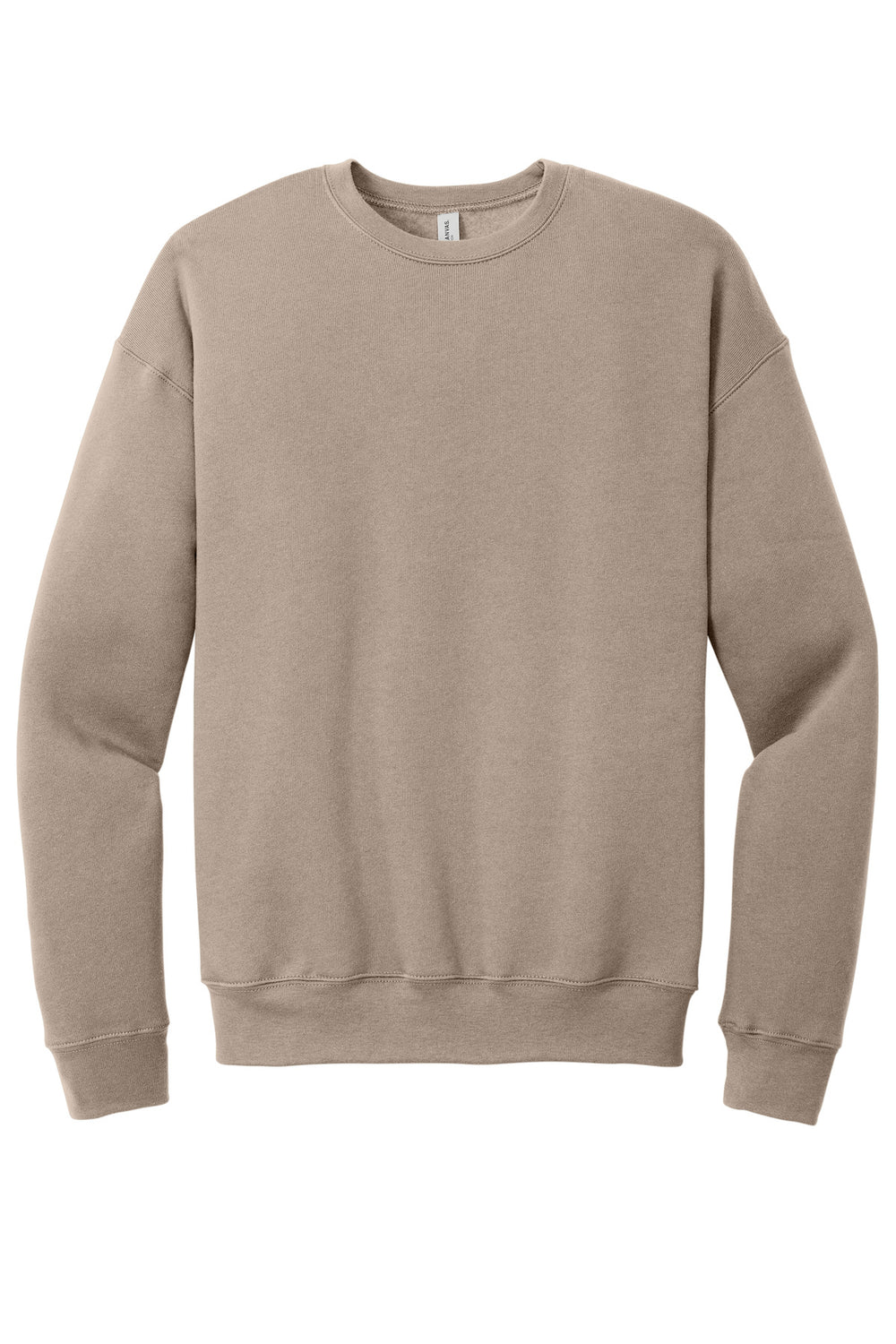 BELLA+CANVAS® Unisex Sponge Fleece Drop Shoulder Sweatshirt - Tan - 2XL