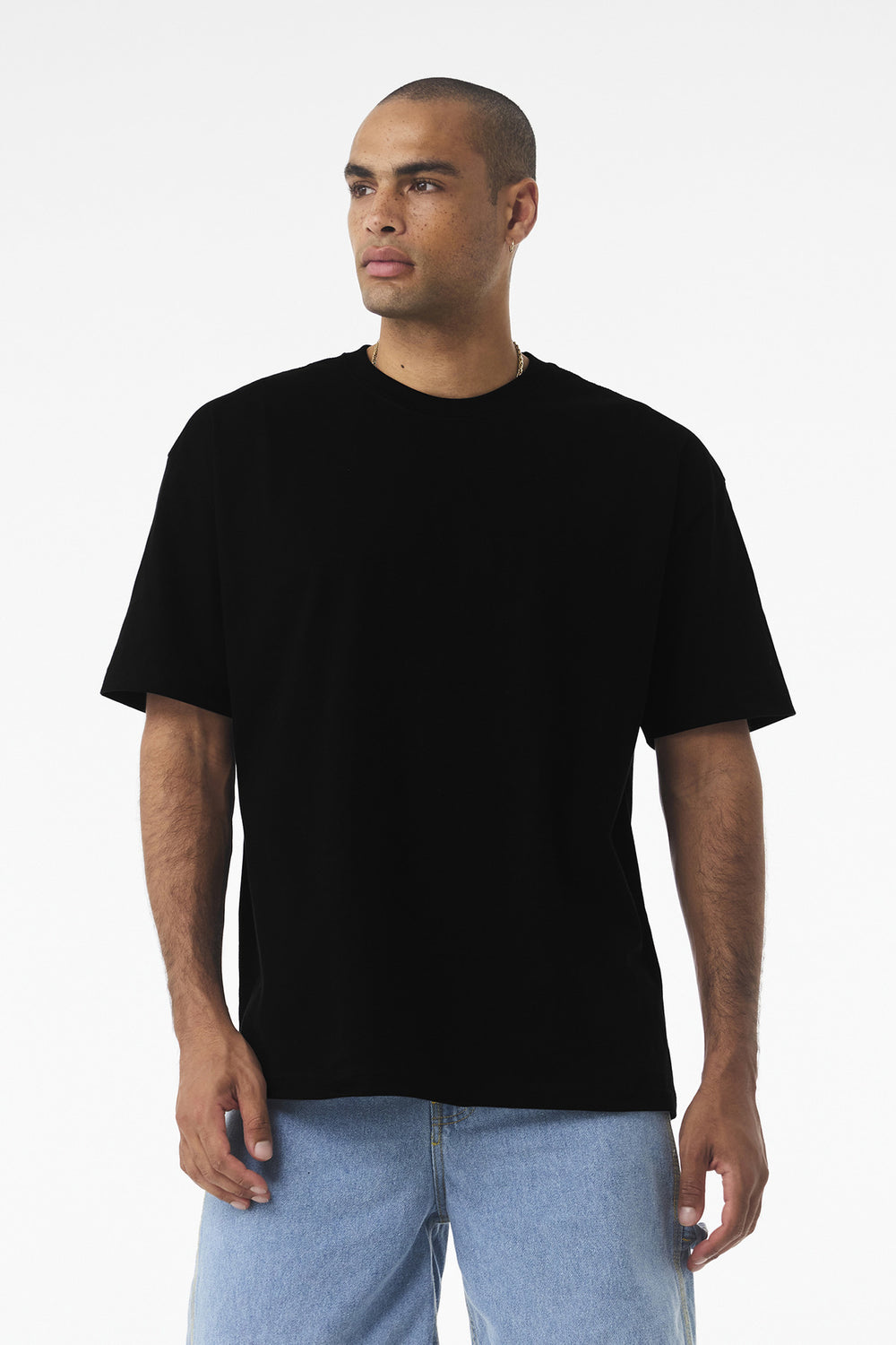 BELLA+CANVAS® Unisex 7.5-Ounce Heavyweight Tee - Black - XS