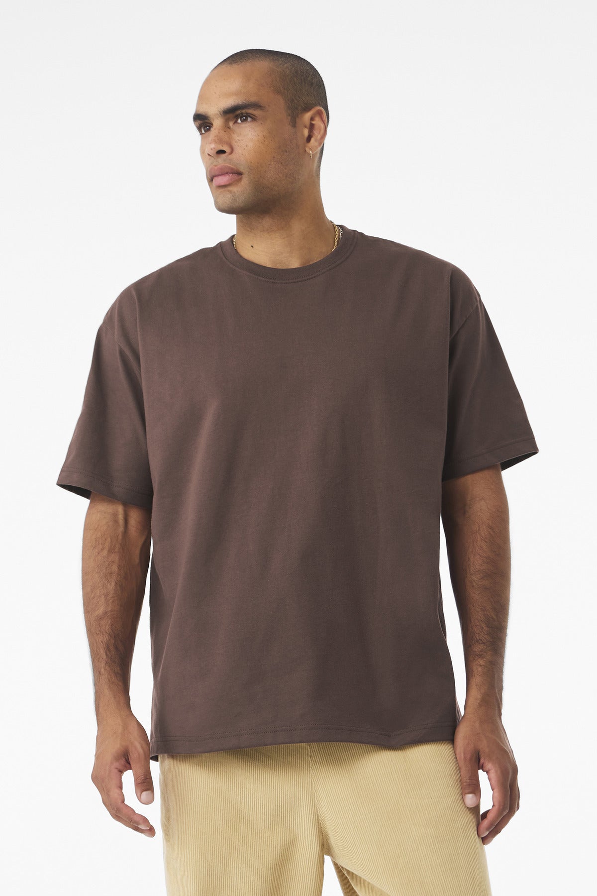 BELLA+CANVAS® Unisex 7.5-Ounce Heavyweight Tee - Cocoa - XS