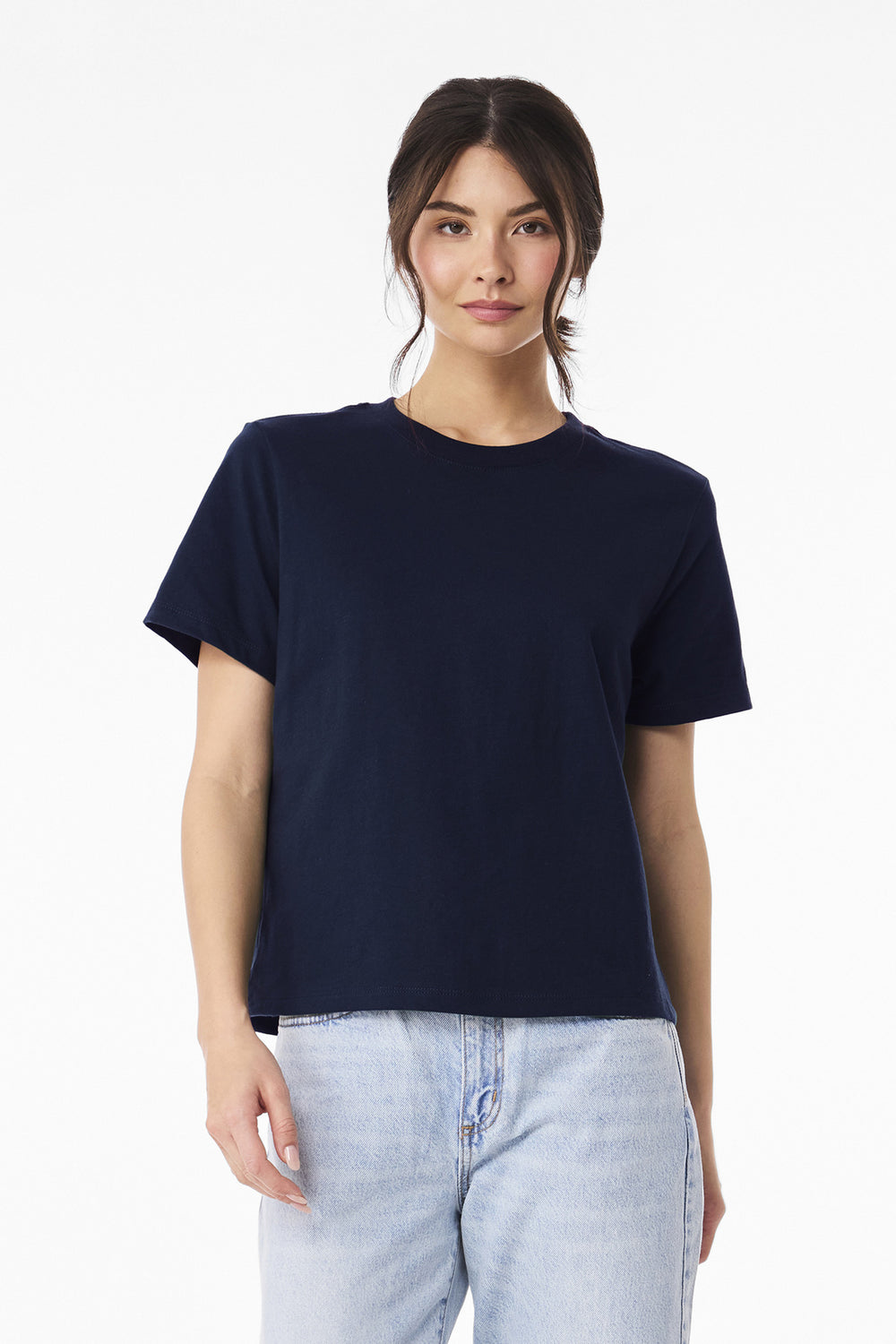 BELLA+CANVAS® Women’s 6-Ounce Heavyweight Tee - Navy - XS
