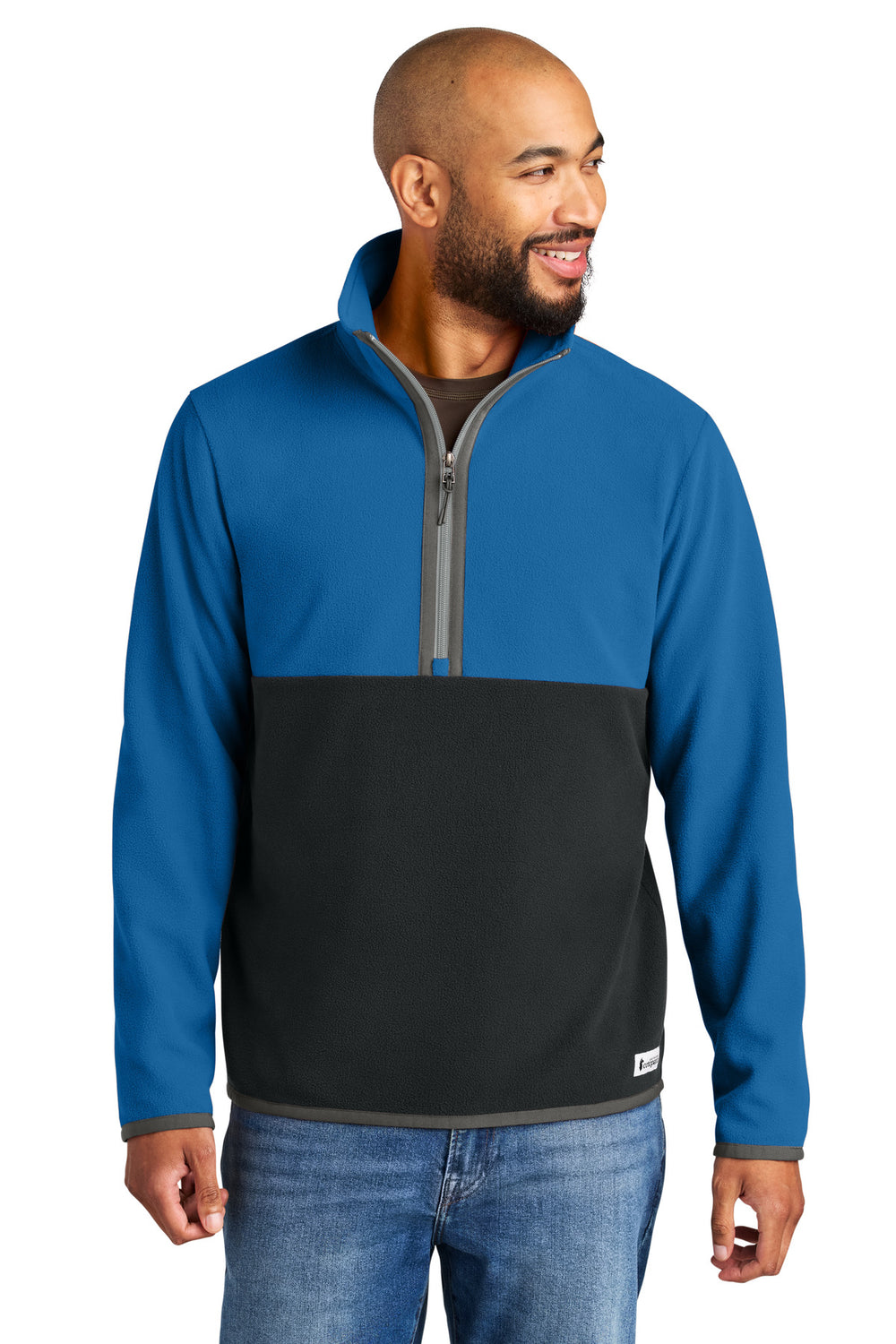 Cotopaxi® Amado 1/2-Zip Fleece - Atlantic/ Black - S