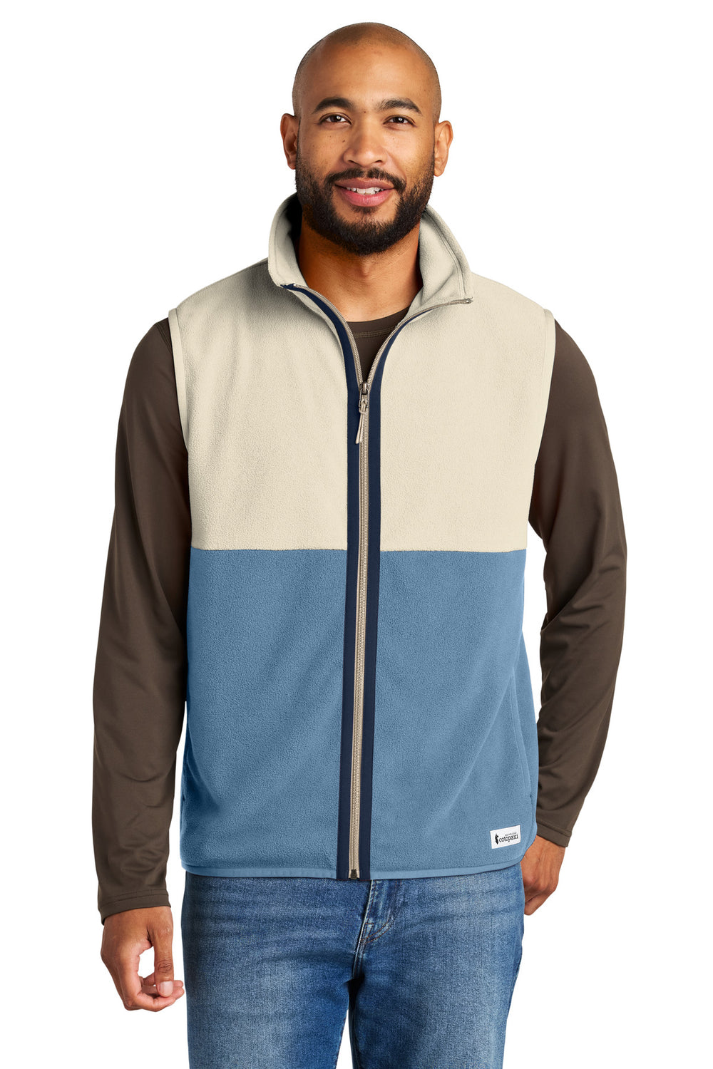 Cotopaxi® Amado Fleece Vest - Cream/ Fjord - S