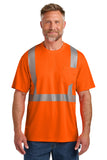 CornerStone® ANSI 107 Class 2 Segmented Tape Tee - Safety Orange - S