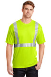 CornerStone® ANSI 107 Class 2 Safety T-Shirt - Safety Yellow/ Reflective - XS