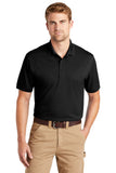 CornerStone® Industrial Snag-Proof Pique Polo - Black - XS