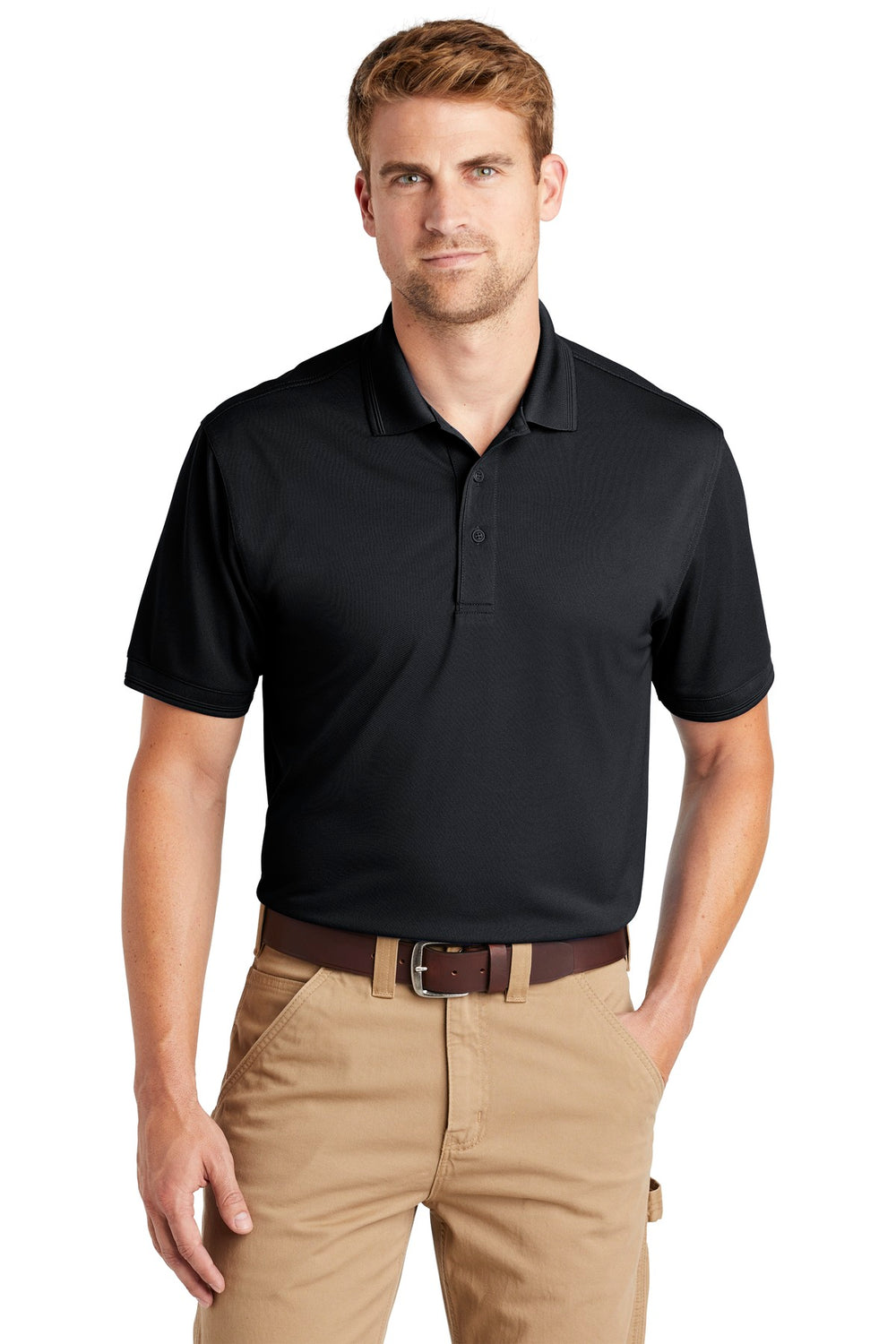CornerStone® Industrial Snag-Proof Pique Polo - Navy Blue - XS