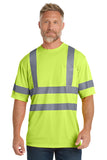 CornerStone® ANSI 107 Class 3 Short Sleeve Snag-Resistant Reflective T-Shirt - Safety Yellow - XS