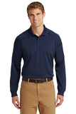 CornerStone® Select Long Sleeve Snag-Proof Tactical Polo - Dark Navy - XS