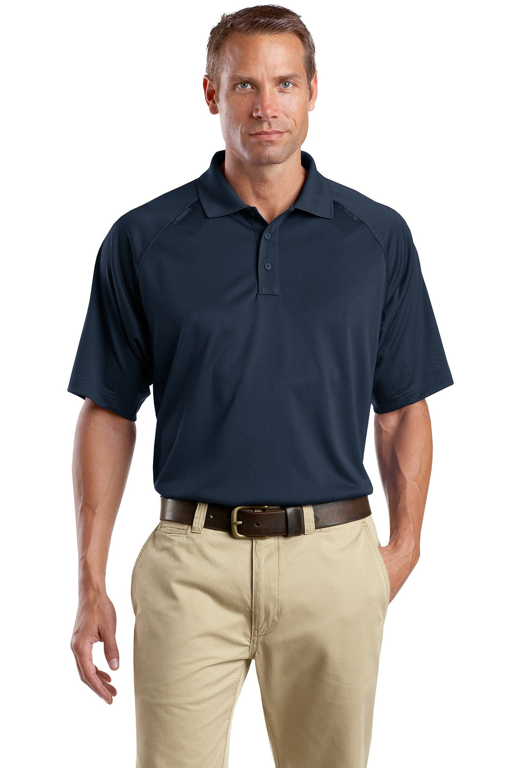 CornerStone® Select Snag-Proof Tactical Polo - Dark Navy - XS