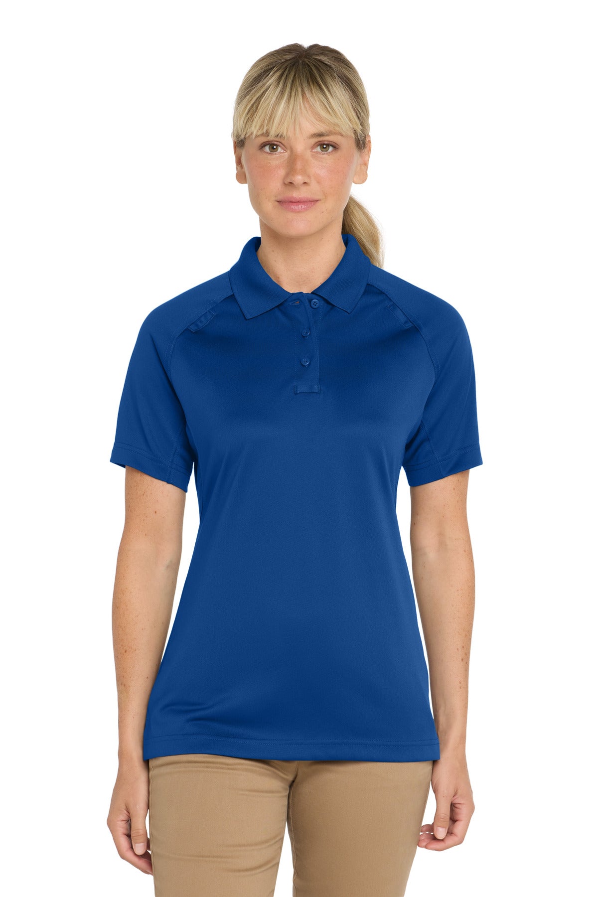 CornerStone® Women's Select Snag-Proof Tactical Polo - Royal - XS