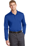 CornerStone® Select Snag-Proof Long Sleeve Polo - Royal - XS