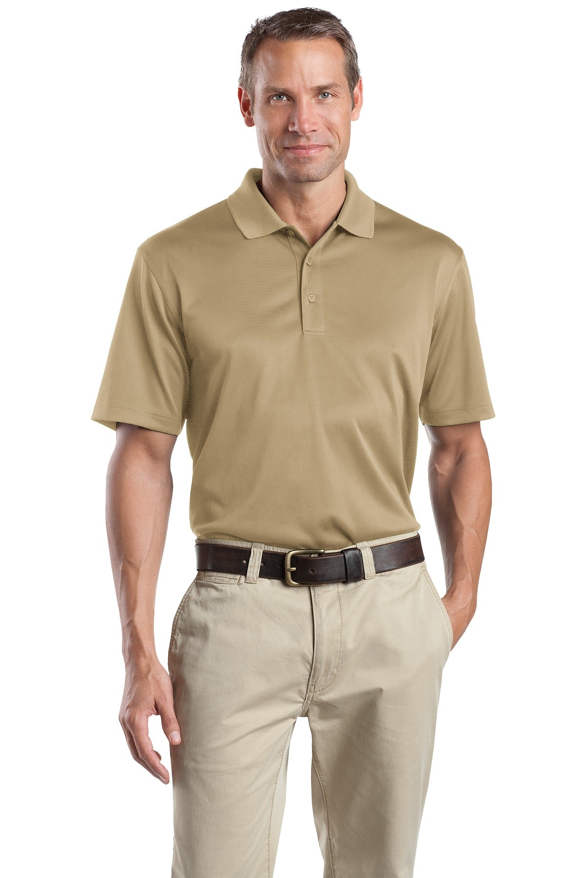 CornerStone® Select Snag-Proof Polo - Tan - XS