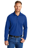 CornerStone® Select Lightweight Snag-Proof Long Sleeve Polo - Royal - XS