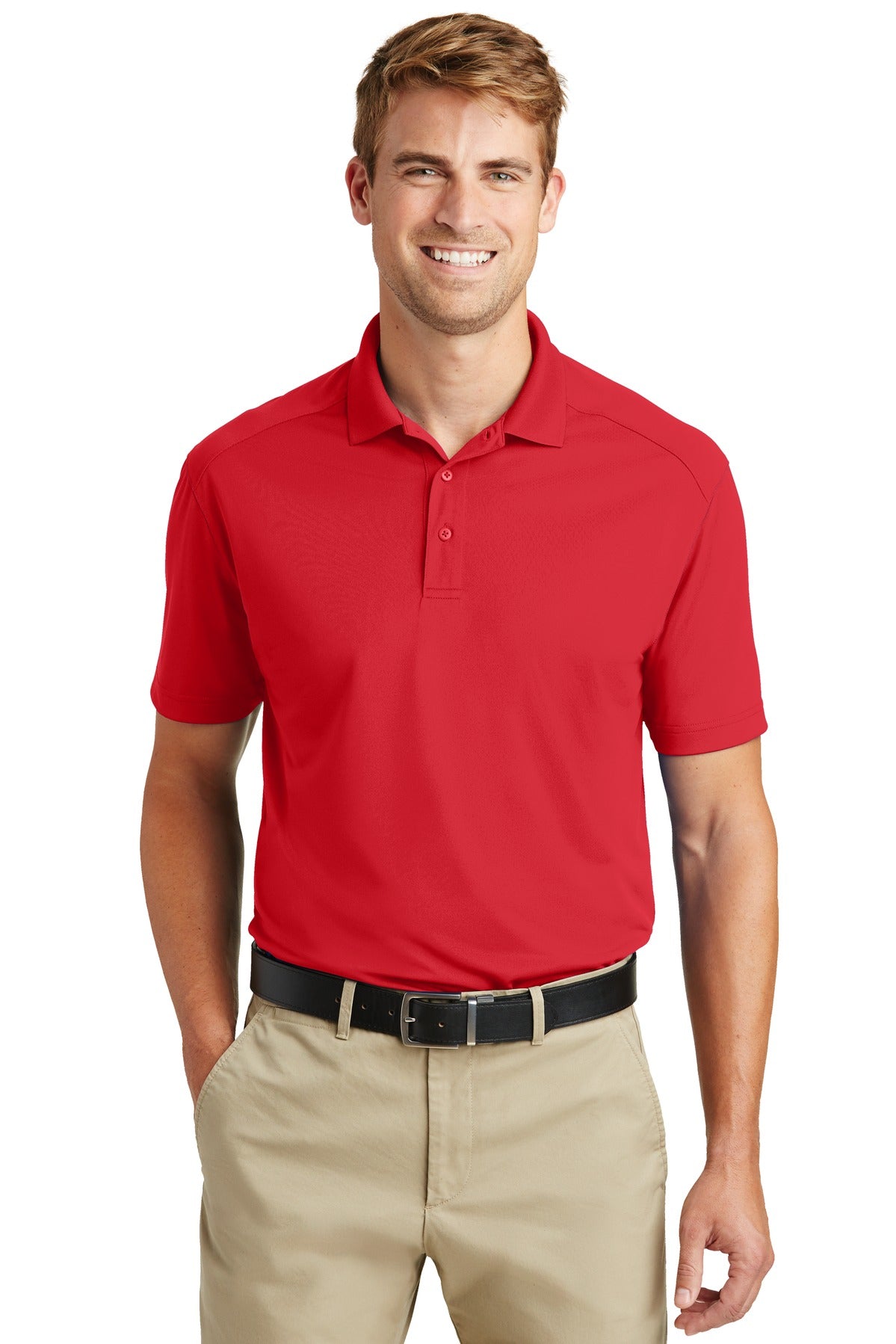 CornerStone® Select Lightweight Snag-Proof Polo - Red - XS