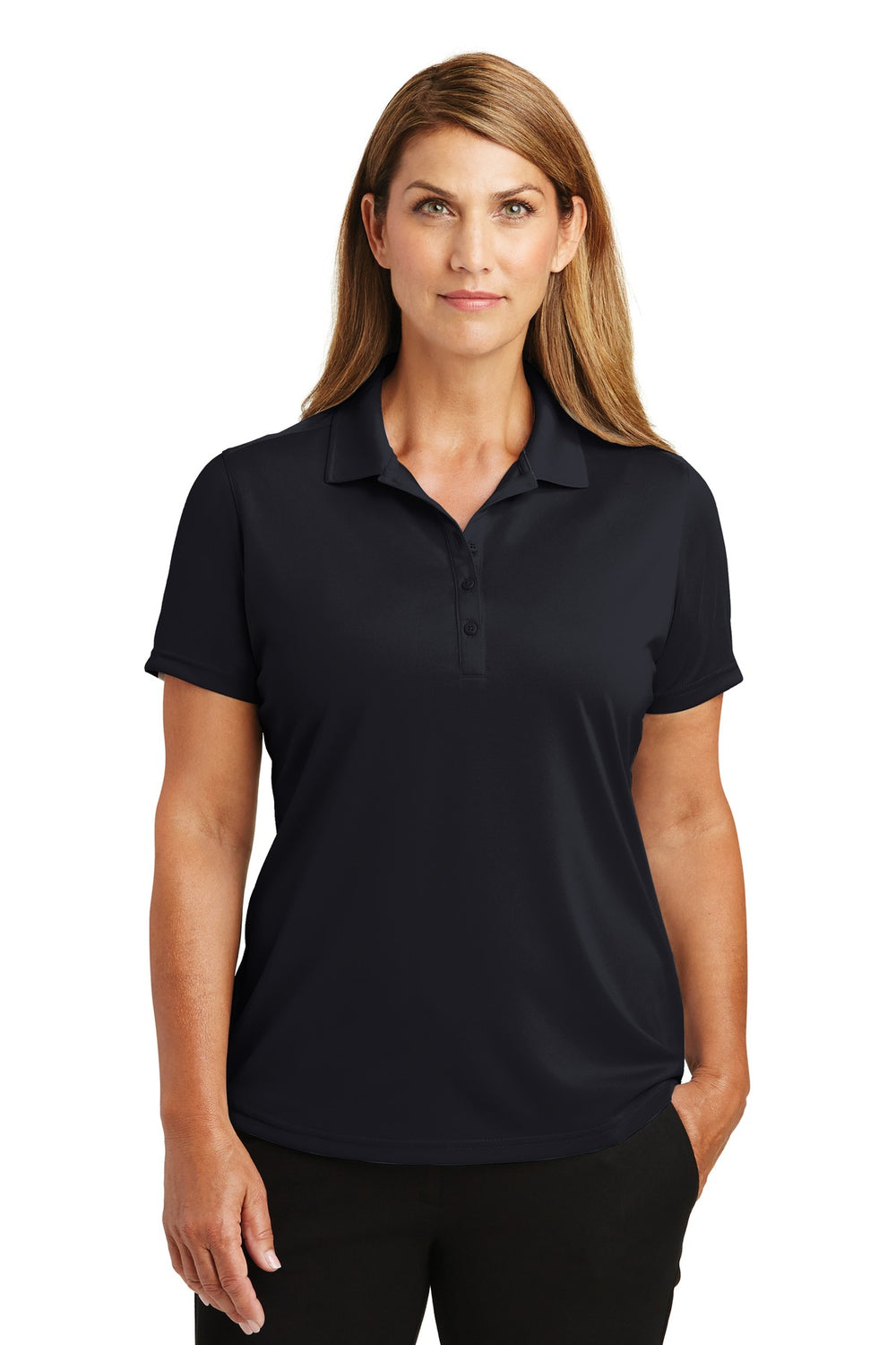 CornerStone® Women's Select Lightweight Snag-Proof Polo - Dark Navy - XS