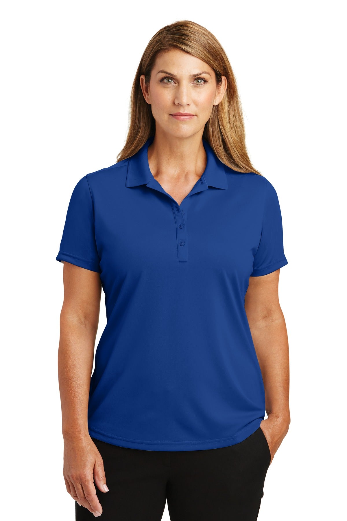 CornerStone® Women's Select Lightweight Snag-Proof Polo - Royal - XS