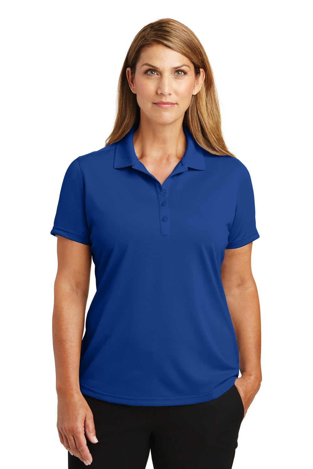 CornerStone® Women's Select Lightweight Snag-Proof Polo - Royal - XS