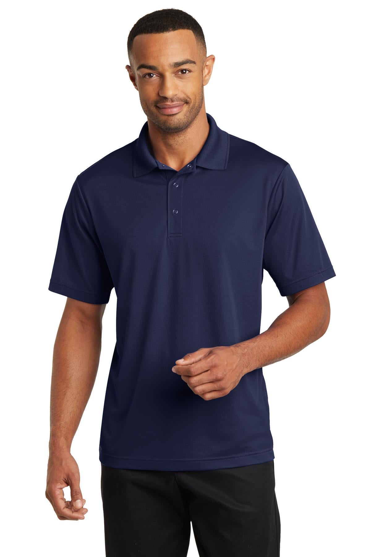 CornerStone® Micropique Gripper Polo - True Navy - XS