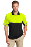 CornerStone® Select Lightweight Snag-Proof Enhanced Visibility Polo - Safety Yellow/ Black - XS
