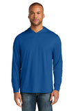 CornerStone® Workwear Pro Long Sleeve Hooded Tee - Royal - XS