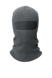 CornerStone® Rib Knit Face Mask - Charcoal - OSFA